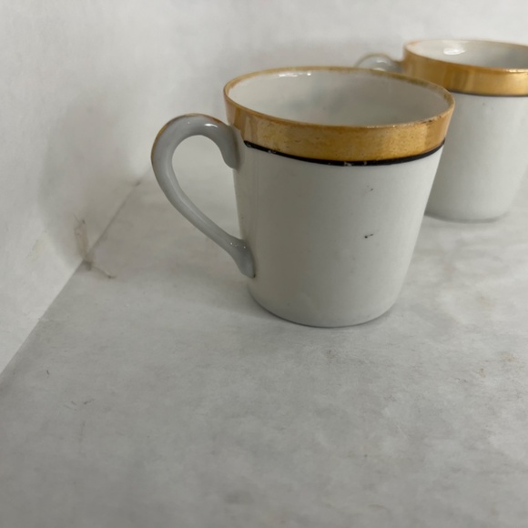 Japanese Tashiro Shoten Hand Painted Porcelain Demitasse Cup Floral Design - Picture 9 of 16